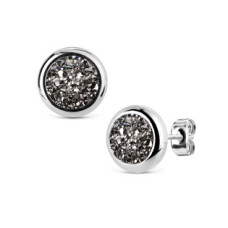 Ocelové náušnice DRUZY Metal