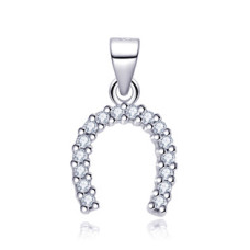 Stříbrný přívěšek podkova