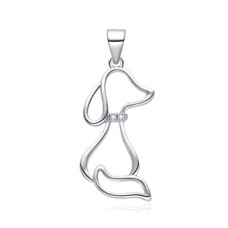 Stříbrný přívěšek pejsek
