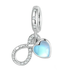 Stříbrný přívěšek korálek na náramek