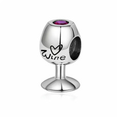 Stříbrný přívěsek korálek na náramek