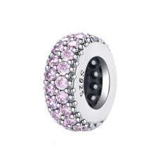 Stříbrný přívěsek korálek na náramek