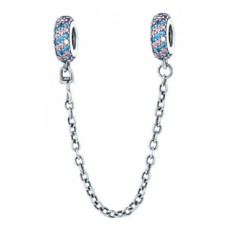 Stříbrný bezpečnostní řetízek na náramek