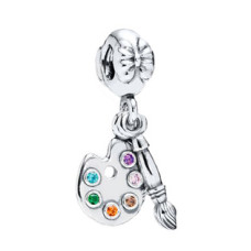 Stříbrný přívěsek korálek na náramek