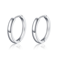 Stříbrné náušnice kroužky