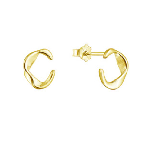 Pozlacené stříbrné náušnice Pozlacené stříbrné náušnice