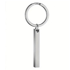 Ocelový přívěšek na klíče