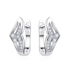 Stříbrné náušnice se zirkony