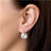 Stříbrné náušnice s krystaly Crystals from Swarovski® Crystal Stříbrné náušnice s krystaly Crystals from Swarovski® Crystal