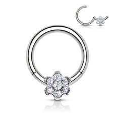 Segment kruh - septum piercing TITAN