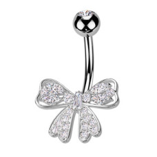 Piercing do pupíku mašlička