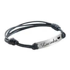 Personalizovaný náramek s destičkou