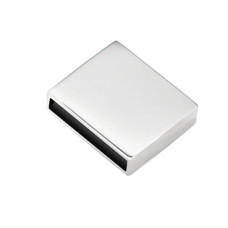 Ocelový navlékací korálek na náramek - velký