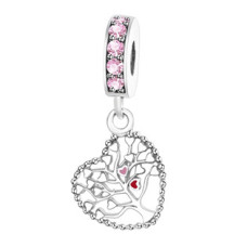 Stříbrný přívěšek korálek na náramek