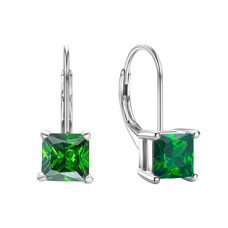 Stříbrné náušnice se zirkonem