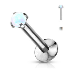 PUSH IN Labreta bílý opál