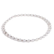 Minerální náramek přírodní Labradorit a stříbro AG925