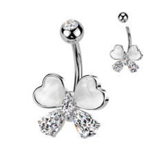 Piercing do pupíku mašlička