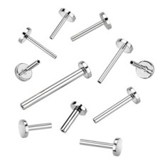 PUSH IN tyčka k labretě TITAN, tl. 1 mm