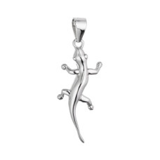 Stříbrný přívěsek ještěrka