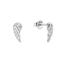 Stříbrné náušnice andělská křídla