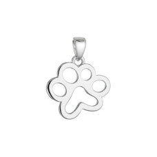 Stříbrný přívěsek tlapka