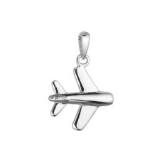 Stříbrný přívěsek letadlo