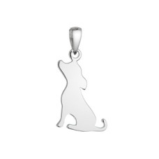 Stříbrný přívěsek pes