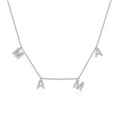 Střibrný náhrdelník pro maminku