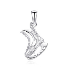 Stříbrný přívěšek - pánská brusle