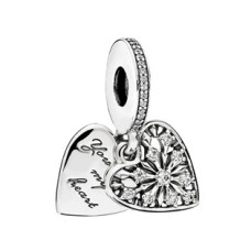 Stříbrný přívěšek korálek na náramek