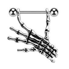 Piercing do bradavky se štítem