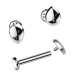 Piercing do brady - labreta TITAN