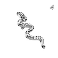 Náhradní ozdoba had k dermálu / labretě TITAN, 1,2 mm