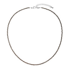 Náhrdelník s grey spinel kameny