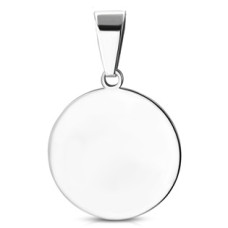 Ocelový přívěšek kulatý 15mm