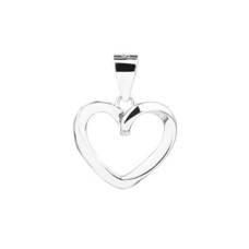 Stříbrný přívěsek srdíčko