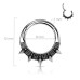 Segment kruh s hroty - helix / cartilage / tragus piercing