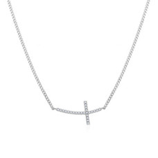 Stříbrný náhrdelník křížek