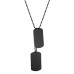 Vojenské známky - dog tag + kuličkový řetízek