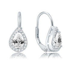 Stříbrné náušnice se zirkony