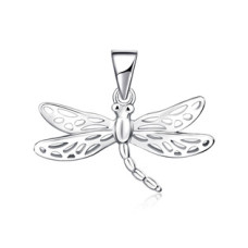 Stříbrný přívěsek - vážka