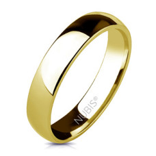 NSS1026 Pánský ocelový snubní prsten, 4 mm