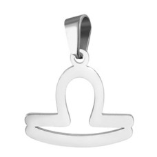 Ocelový přívěšek - znamení váhy