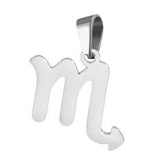 Ocelový přívěšek - znamení štír