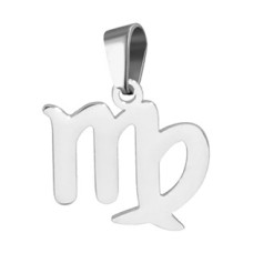 Ocelový přívěšek - znamení panna