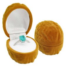 Dárková krabička semiš - oříšek