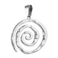 Ocelový přívěsek spirála