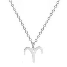 Ocelový náhrdelník, znamení BERAN