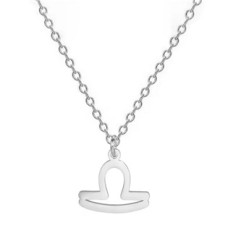 Ocelový náhrdelník, znamení VÁHY